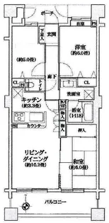 コスモ錦糸町リベディア【0505号室】の間取り