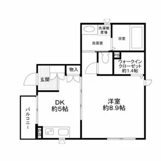 杉山荘【3階】の間取り
