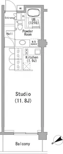 PERCH南青山【2階】の間取り