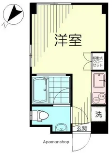 オルフェ月島【2階】の間取り