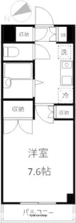 アーツ芝浦【6階】の間取り