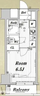 メイクスデザイン住吉Ⅳ【5階】の間取り