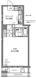 HF八丁堀レジデンスⅡ【11階】の間取り