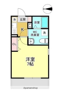 アーバンステージ清澄白河Ⅲ【2階】の間取り