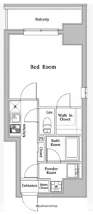 東京都江東区森下1丁目【マンション】の間取り