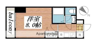 メゾン・ド・ヴィレ日本橋浜町【9階】の間取り