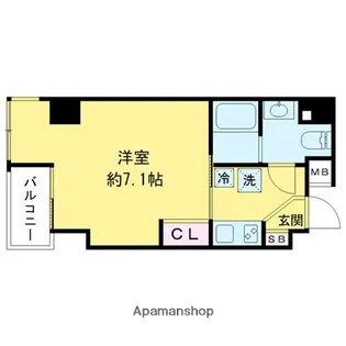 スカイツリービュー錦糸町【2階】の間取り