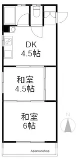 櫻井マンション【303号室】の間取り