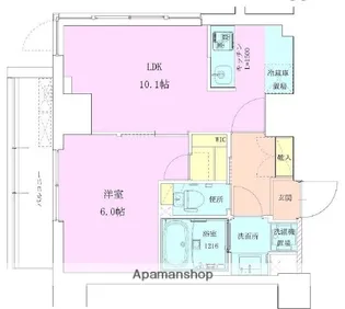 清澄白河レジデンス伍番館【5階】の間取り