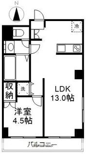チャリオット南砂【6階】の間取り