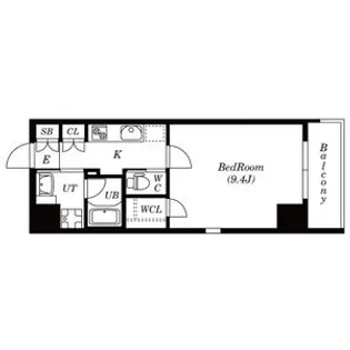 コルニーチェ小石川【4階】の間取り
