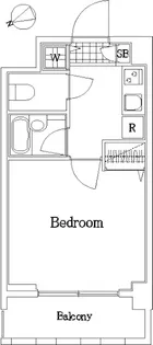 サンテミリオン大手町北【1階】の間取り