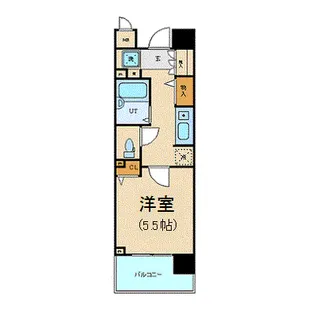 ダイナフォート日本橋【4階】の間取り