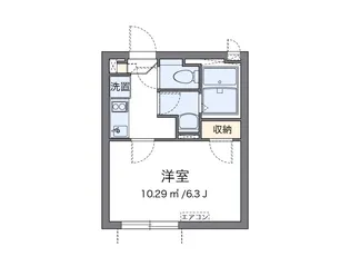 クレイノクラウドIII本郷【3階】の間取り