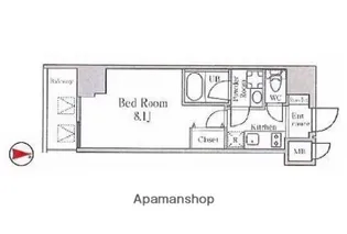 フレールコート錦糸公園【4階】の間取り