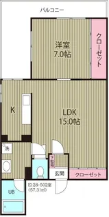 KOB 6【5階】の間取り