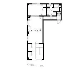 西松ビル【3階】の間取り