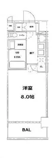 SーRESIDENCE錦糸町パークサイド【6階】の間取り