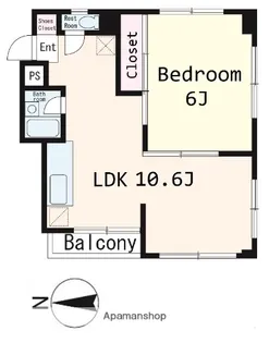 ビラエクセレント両国【2階】の間取り