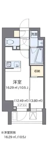 LOVIE麻布十番【7階】の間取り