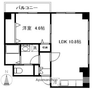 ハイツ東陽パーク【702号室】の間取り