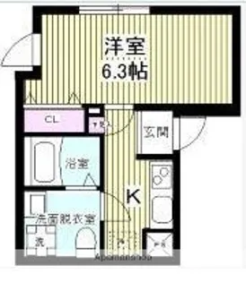 SHIRO【3階】の間取り