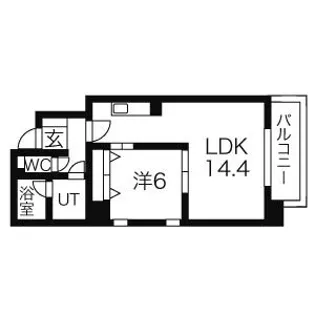 コレット春日【5階】の間取り