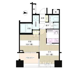 ネオマイム文京音羽【13階】の間取り