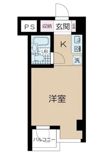 クレイル両国【7階】の間取り