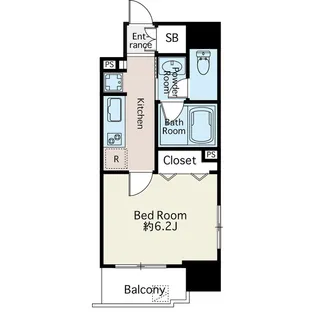ミュプレ根岸【4階】の間取り