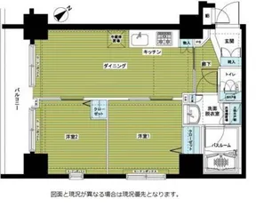 ZOOM銀座2丁目THIRD【9階】の間取り