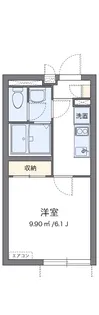 クレイノビアンカーサ【1階】の間取り