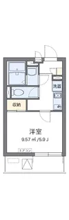 クレイノMULBERRY【3階】の間取り