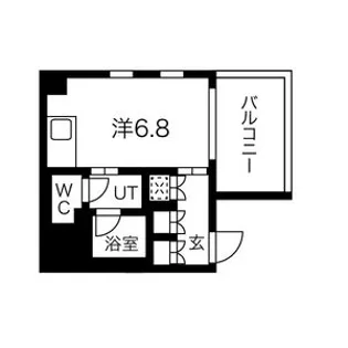 フォレシティ神田多町【8階】の間取り