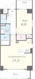 アルコバレーノ【3階】の間取り