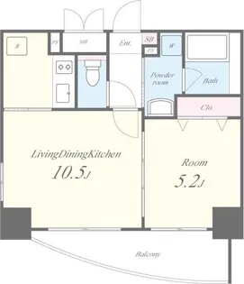 ESPERANZA AZABU【6階】の間取り