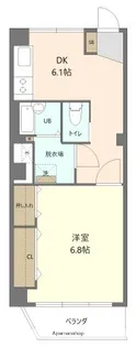 越田ビル【5階】の間取り
