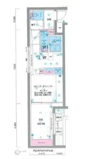 ジェノヴィア東向島スカイガーデン【1階】の間取り