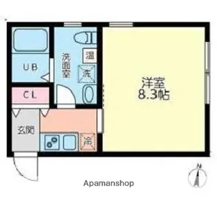 フィリップ大島【3階】の間取り