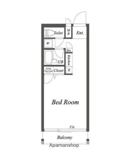 グローバルK【4階】の間取り