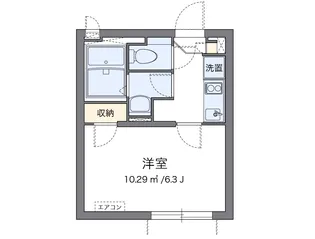 クレイノアーク東向島【1階】の間取り