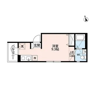 ベルツリー【3階】の間取り