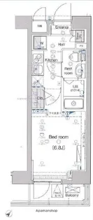 アルテシモトランザ【3階】の間取り