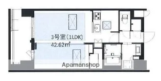 スプランディッド江東住吉【10階】の間取り
