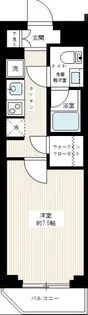AZEST亀戸Ⅱ【4階】の間取り