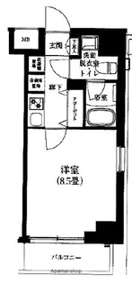 アイル イムーブル西大島【7階】の間取り