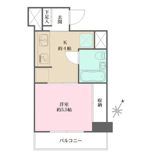 ハイライフ第二三田【9階】の間取り