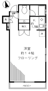 麻布イーストコート【3階】の間取り