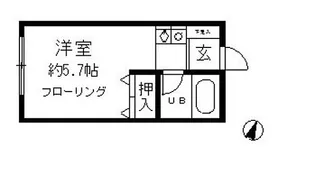 小石川ガーデン【1階】の間取り