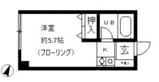 小石川ガーデン【1階】の間取り